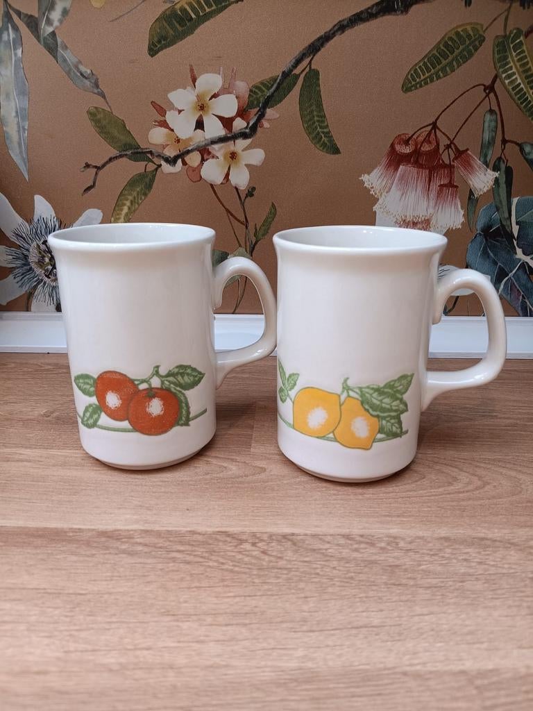 Vintage mokken, Ophalen of Verzenden, Zo goed als nieuw