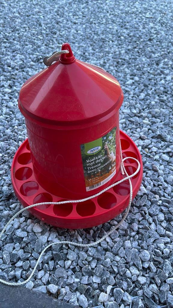 Voedersilo 4kg, Animaux & Accessoires, Nourriture pour Animaux, Enlèvement, Volaille