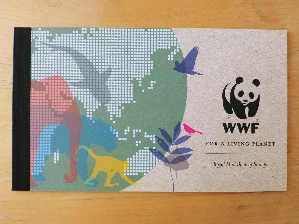 Groot-Brittannië WWF postzegel boekje UK, Postzegels en Munten, Ophalen of Verzenden