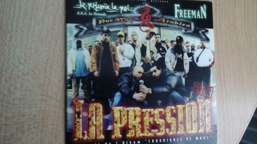 cd 2 titres rap la pression aka  vintage '90, Enlèvement ou Envoi, Hip-hop et Rap