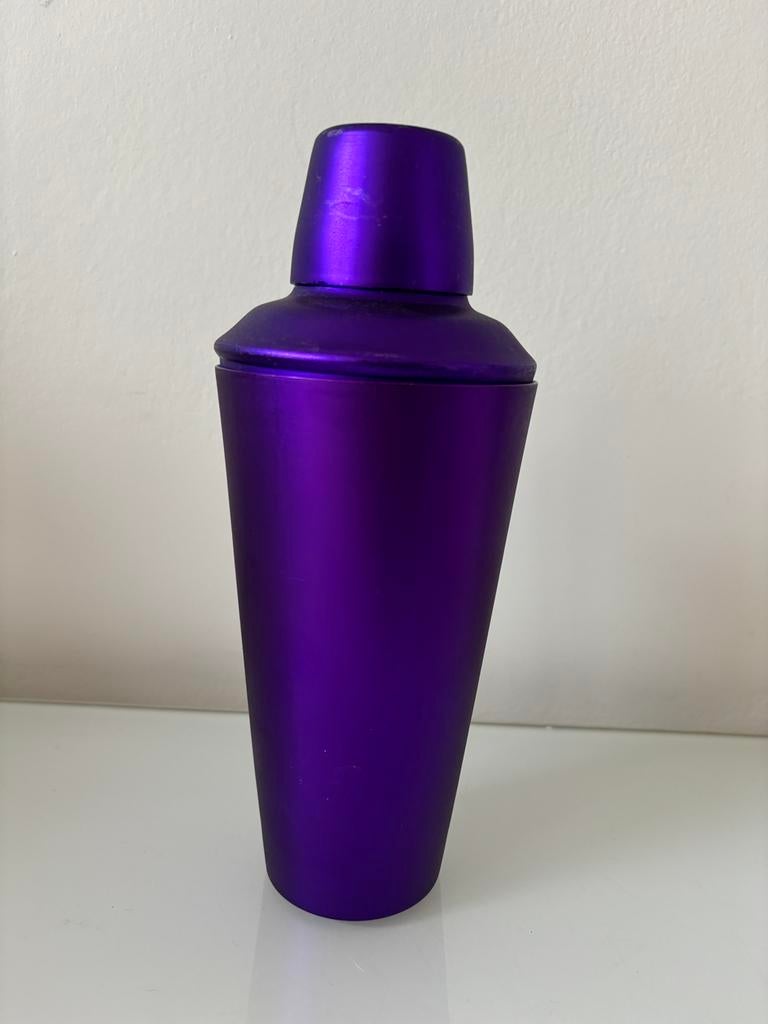 Shaker à cocktail en métal violet., Enlèvement ou Envoi, Neuf