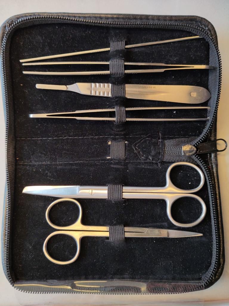Dissectieset, Ophalen