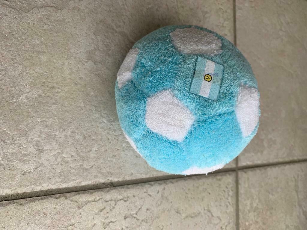 jeu éducatif petit ballon tout doux bleu ciel et blanc - Dès, Enlèvement, Utilisé, Autres types