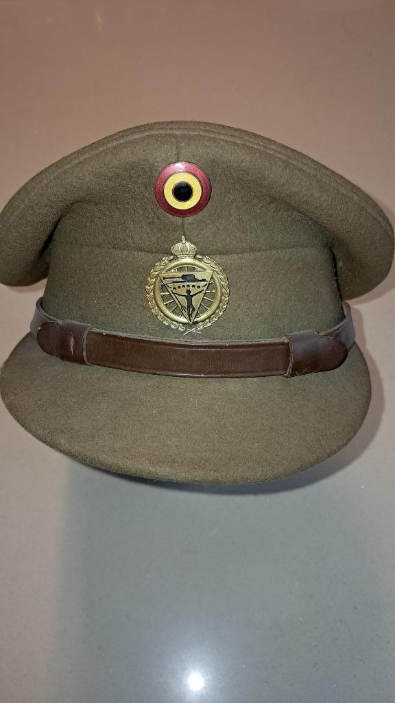 BELGIQUE - ABL - KEPI SOUS OFFICIER CYCLISTE - 1961, Enlèvement ou Envoi, Armée de terre, Casque ou Béret