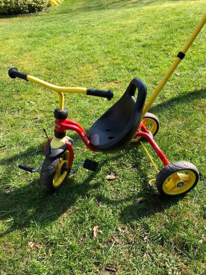 Driewieler puky met duwstang, Enlèvement, Utilisé, Puky, Tige de poussée