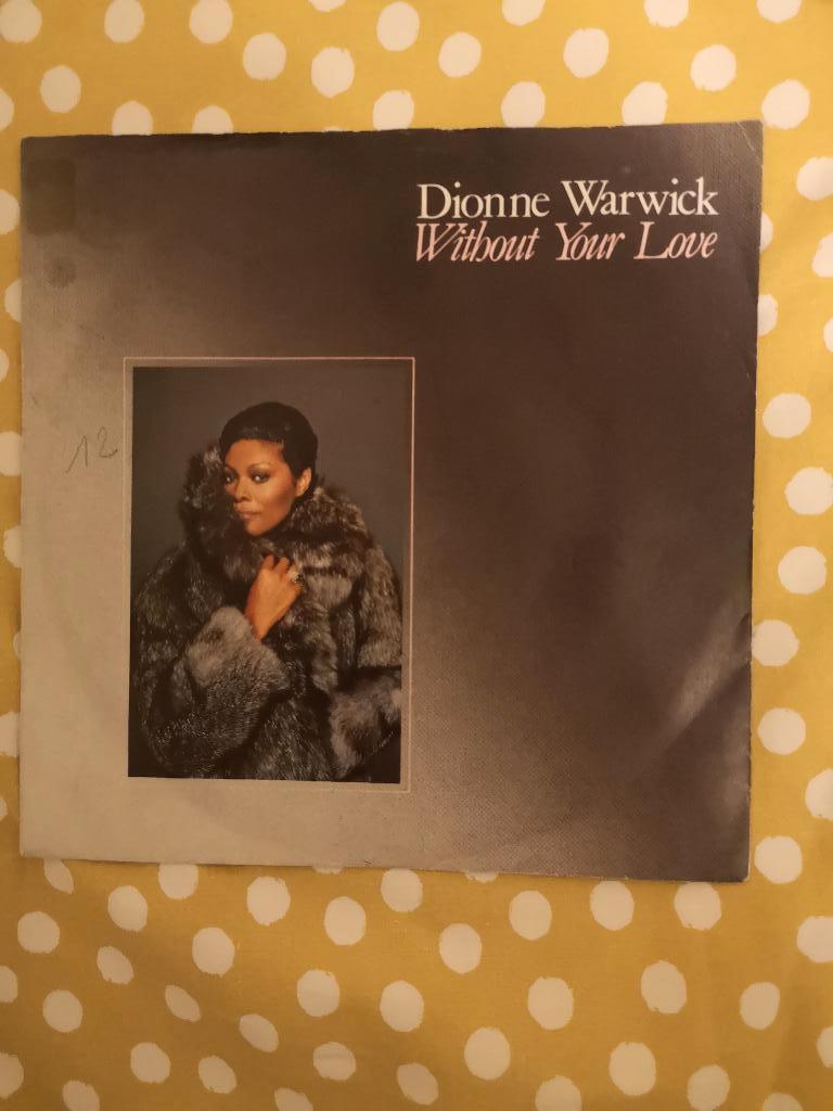 singel dionne warwick without your love(gratis port belgie), Gebruikt, 7 inch, Single, Ophalen of Verzenden