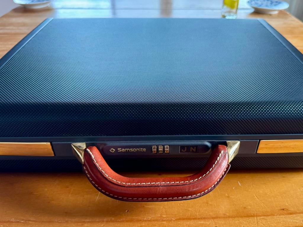Samsonite Focus De Luxe - vintage aktetas, Ophalen of Verzenden, Zo goed als nieuw
