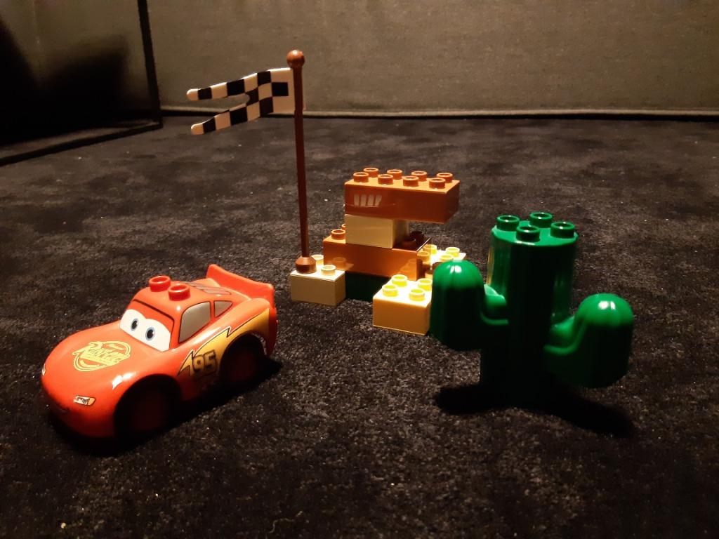 Lego Duplo 5813 (Cars Bliksem McQueen), Kinderen en Baby's, Speelgoed | Duplo en Lego, Gebruikt, Duplo, Complete set, Ophalen