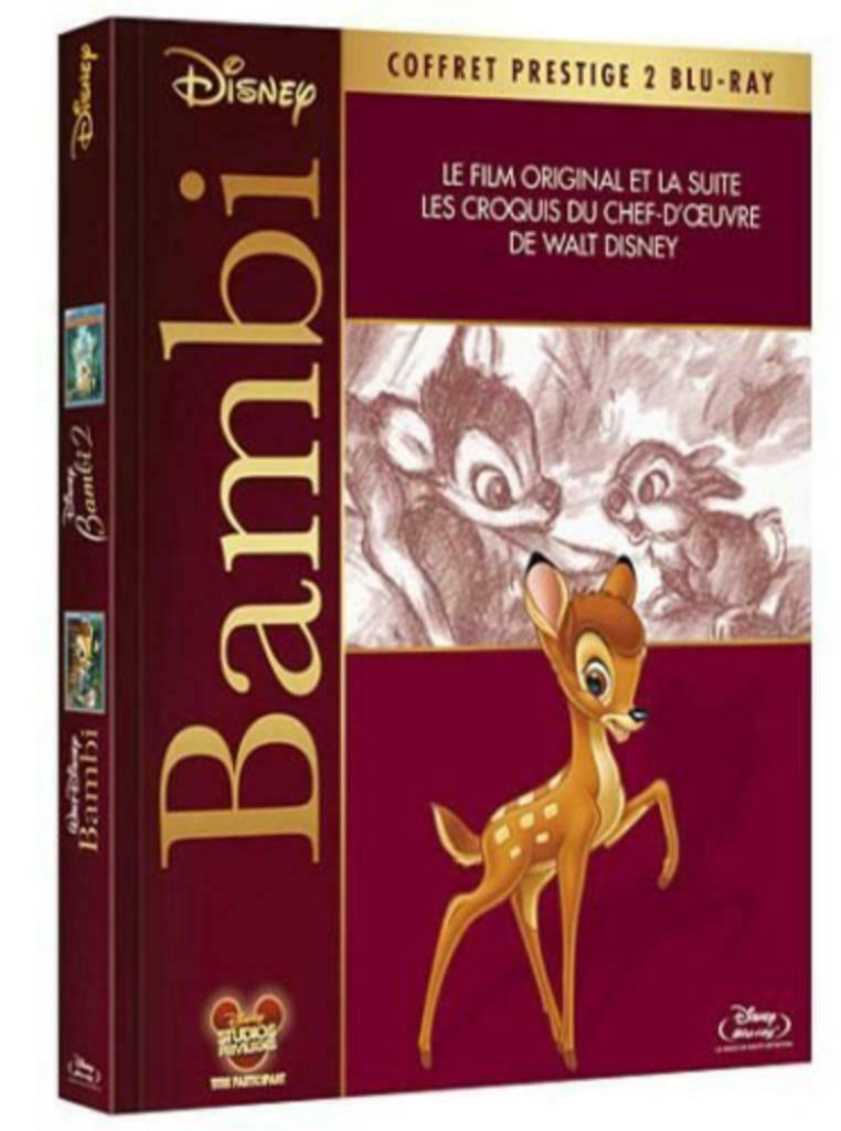Bambi et bambi 2 - édition deluxe - sous blister, Envoi, Neuf, dans son emballage, Dessins animés et Film d'animation, Coffret