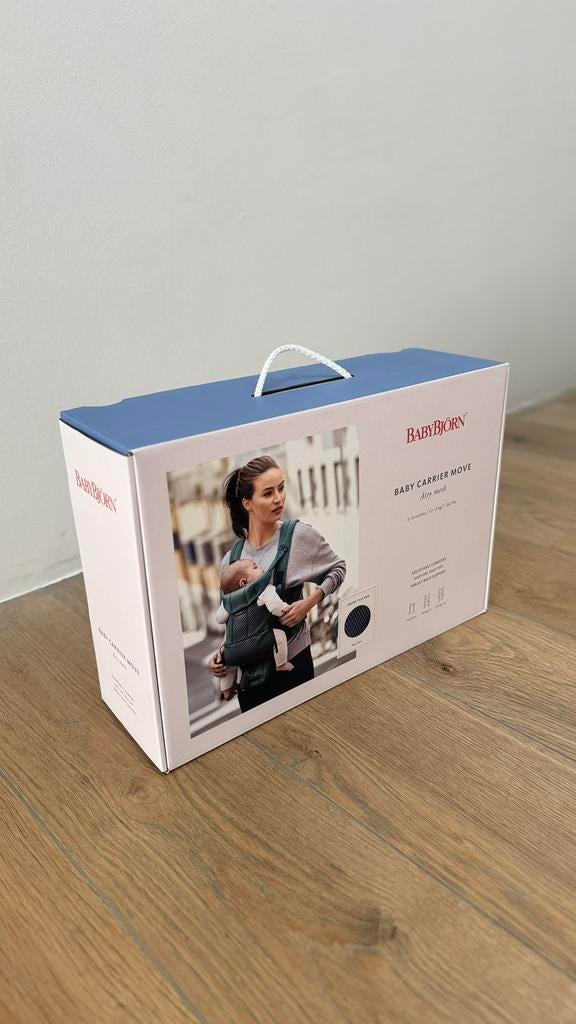 BabyBjörn draagzak Move - navy blue, Kinderen en Baby's, Nieuw, Ophalen of Verzenden, Buik, Baby Björn