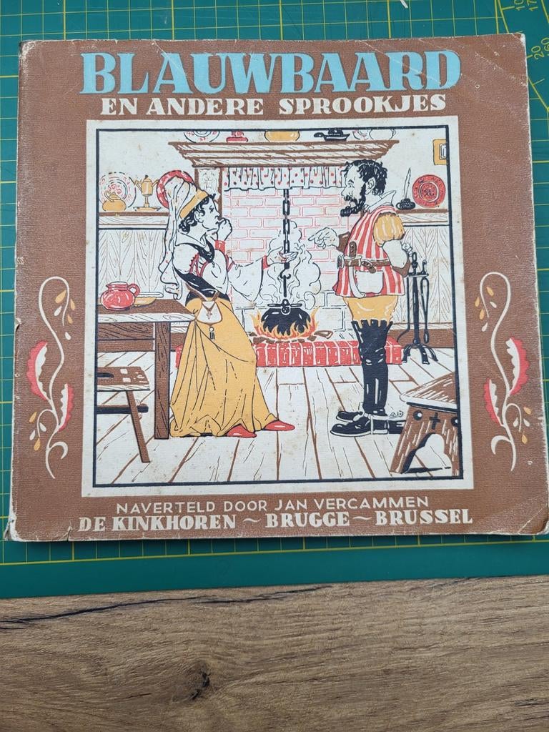 Blauwbaard e.a. sprookjes- Jan Vercammen - A. Isselée, Boeken, Ophalen of Verzenden, Gelezen