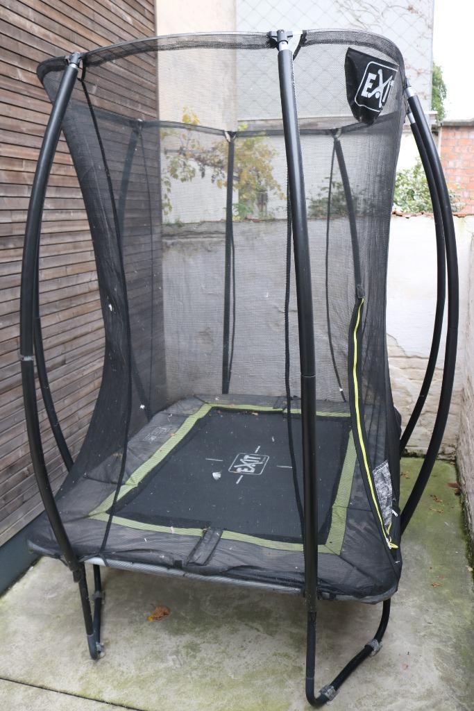 rechthoekige trampoline 153x214cm, Ophalen, Gebruikt