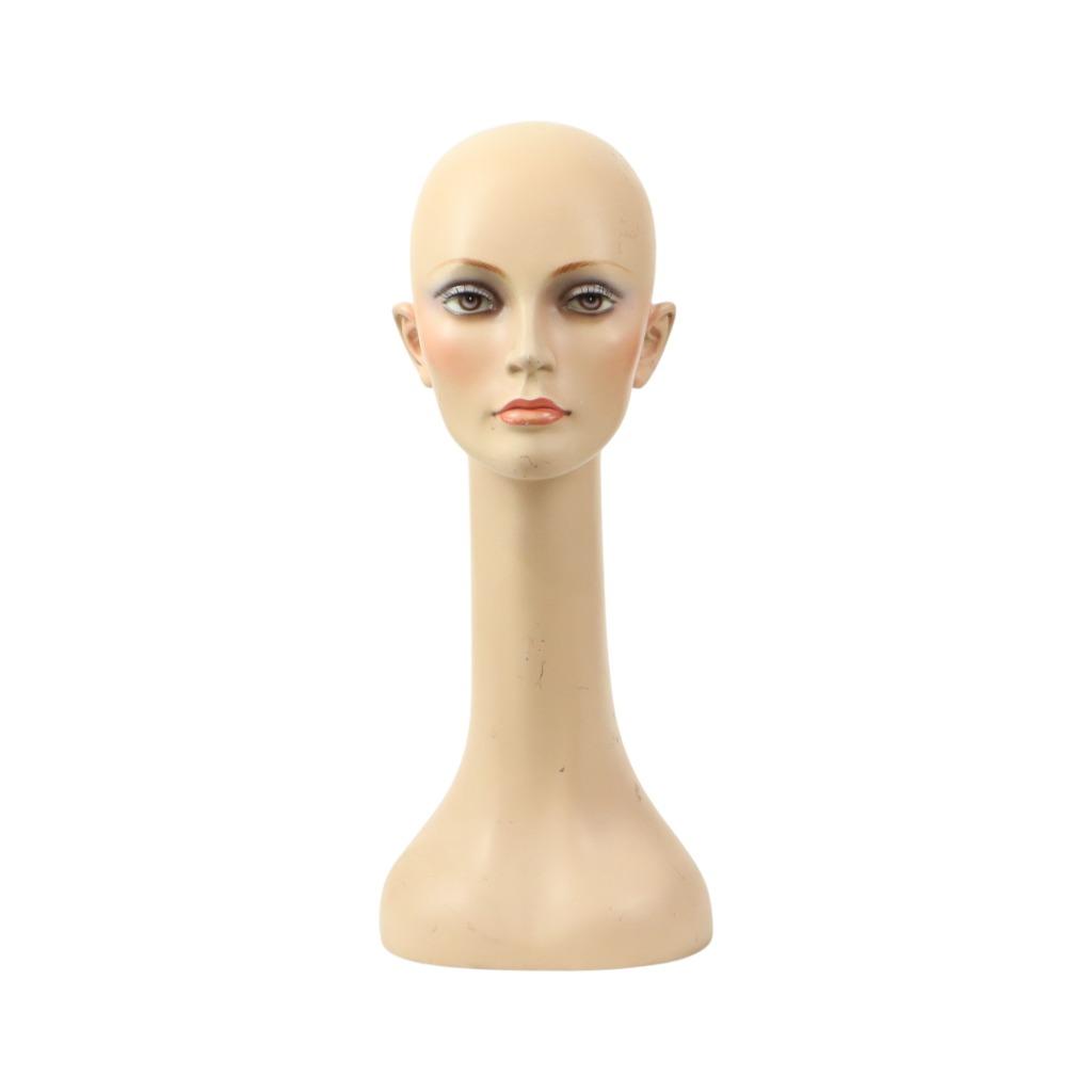 Vintage Mannequin Etalage Hoofd Buste Vrouw Paspop 52cm, Enlèvement ou Envoi