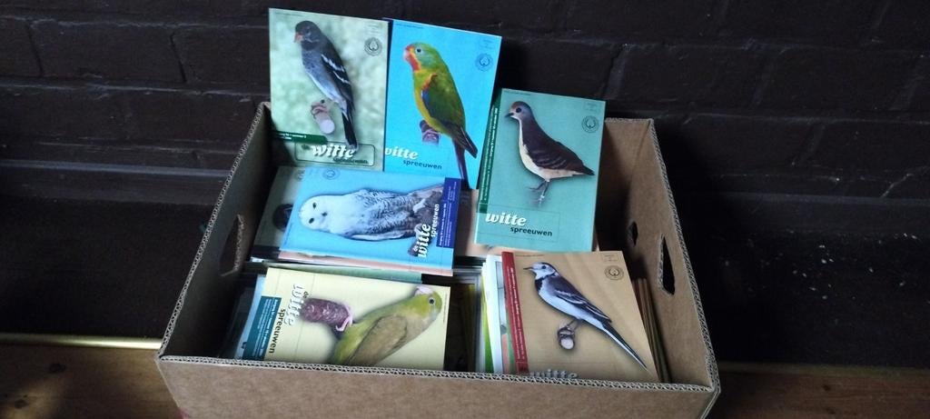 Zeer veel de witte spreeuwen boekjes over vogels, Boeken, Ophalen, Vogels