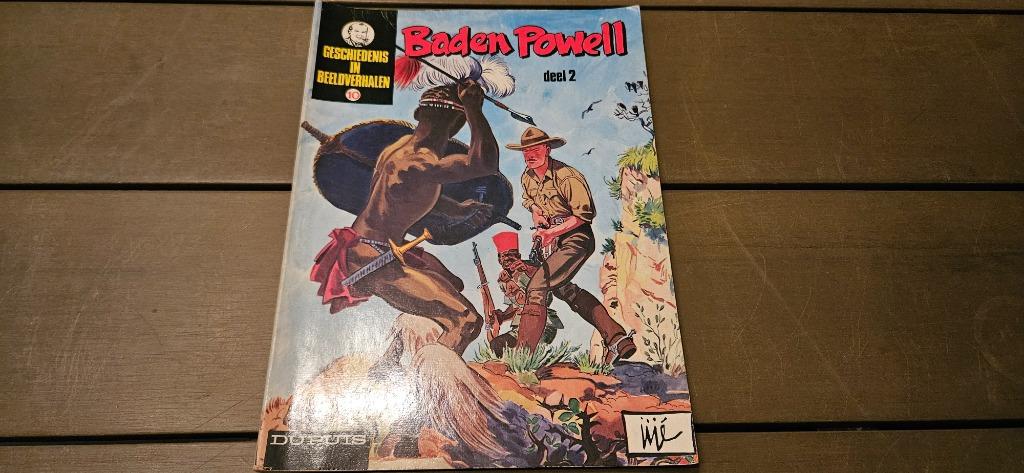 Baden powell, Boeken, Eén stripboek, Jijé, Ophalen, Gelezen