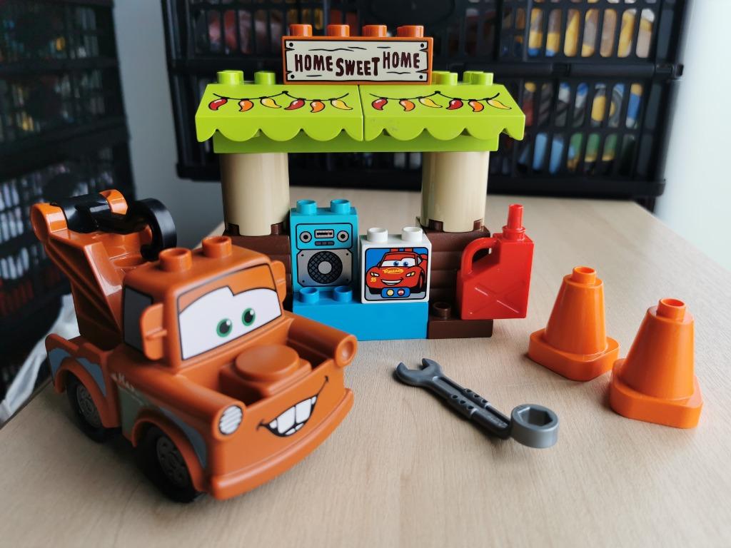 duplo 10856 - Cars, la cabane de Martin, Enfants & Bébés, Enlèvement ou Envoi, Utilisé, Ensemble complet, Duplo