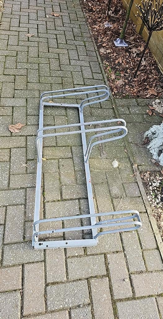 Fietsen rek voor 3 fietsen, Ophalen, Gebruikt