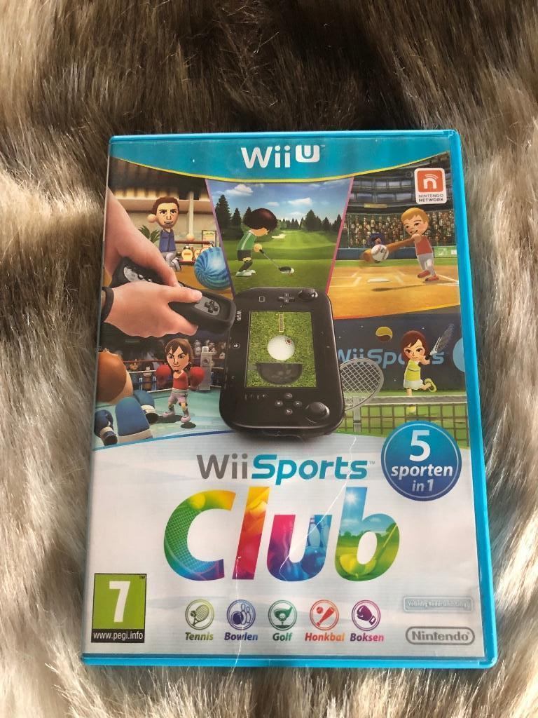 Wii U WiiSports Club, Enlèvement ou Envoi, Comme neuf, Sport, À partir de 7 ans