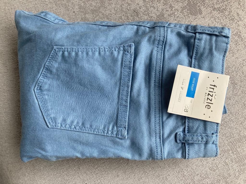 Pantalon pour fille 158 taille haute skinny NEW, Enlèvement ou Envoi, Bel & Bo, Fille, Pantalon