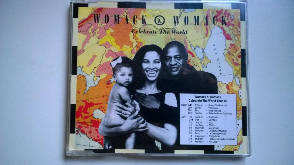 Womack & Womack - Celebrate The World, Cd's en Dvd's, Cd Singles, Maxi-single, Ophalen of Verzenden, Zo goed als nieuw, 1 single
