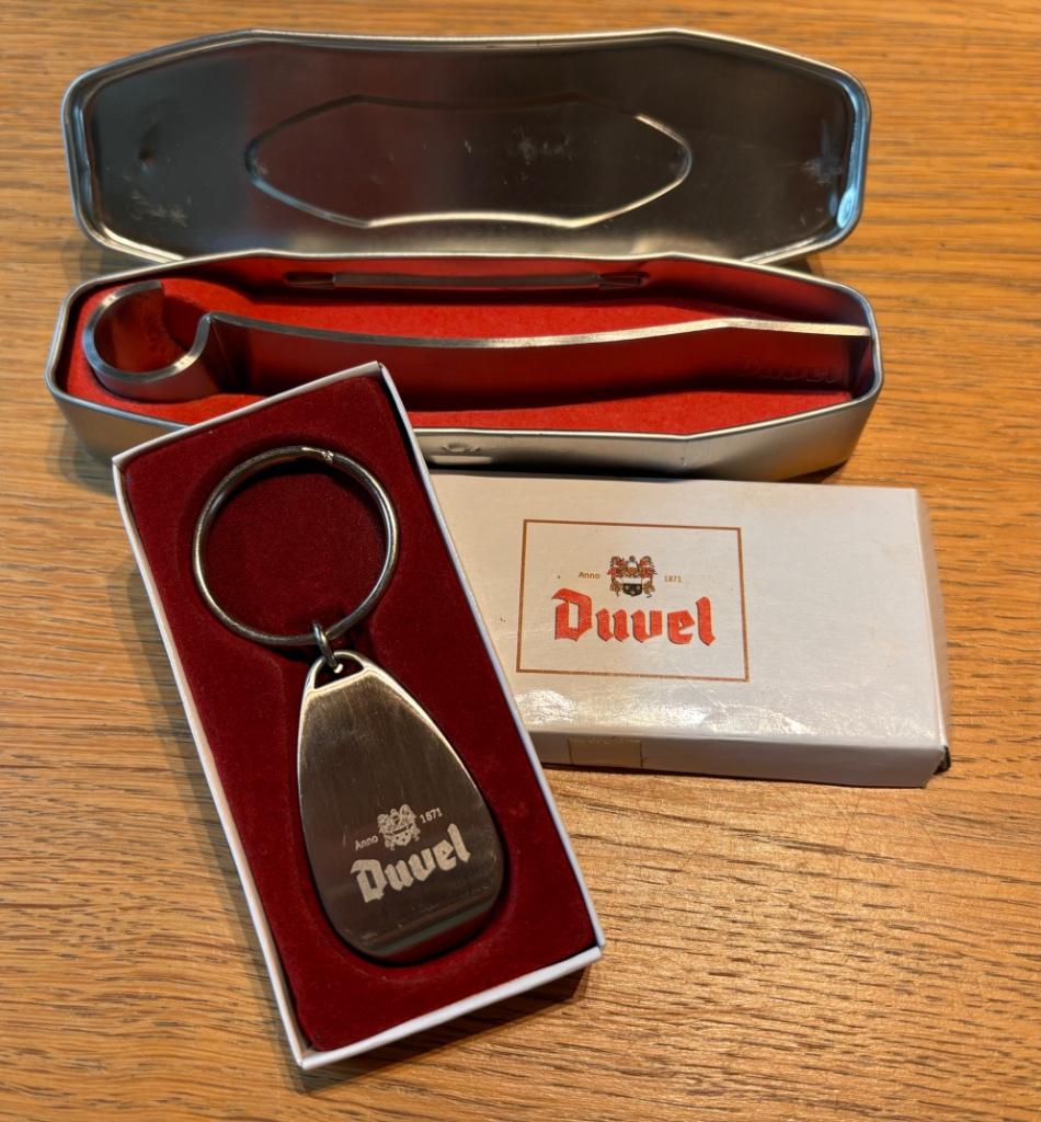 Flessenopeners (2) Duvel, Enlèvement ou Envoi, Comme neuf, Ustensile