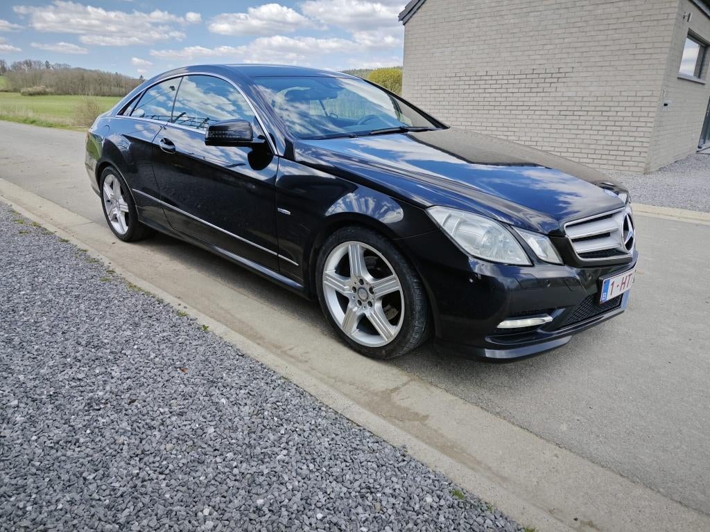 Mercedes E Coupé 220cdi 2012 -163cv - Euro5 -, Autos, Cuir, Euro 5, Achat, Noir