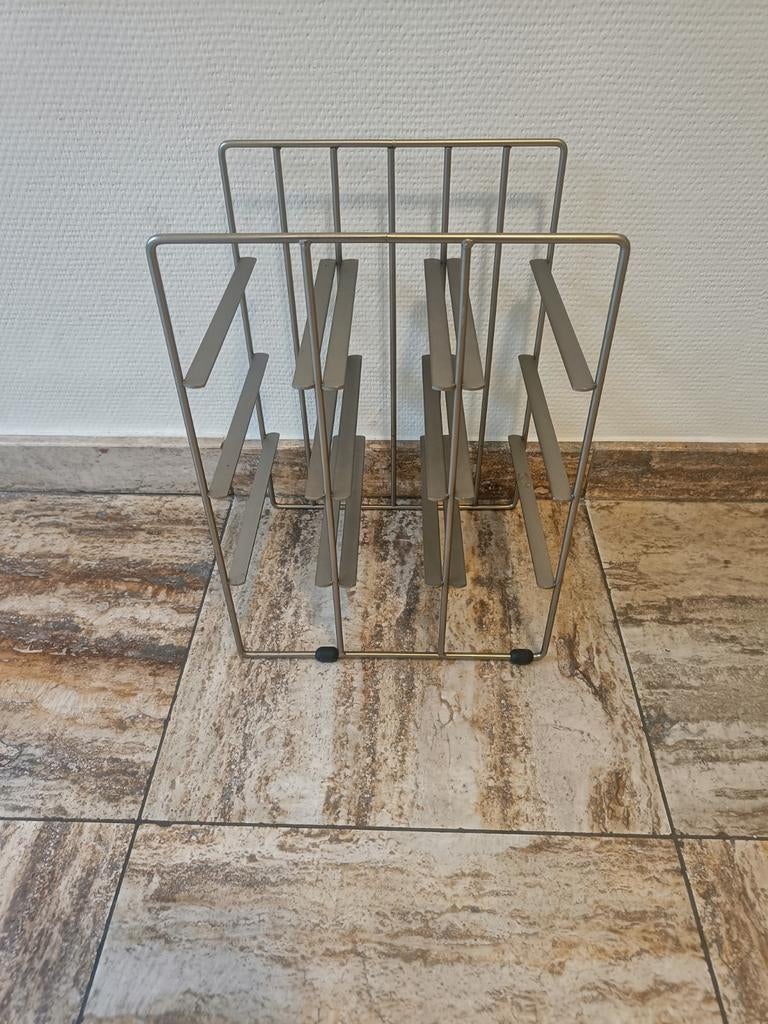 Blomus roestvrij staal wijnrek, Enlèvement ou Envoi, Utilisé
