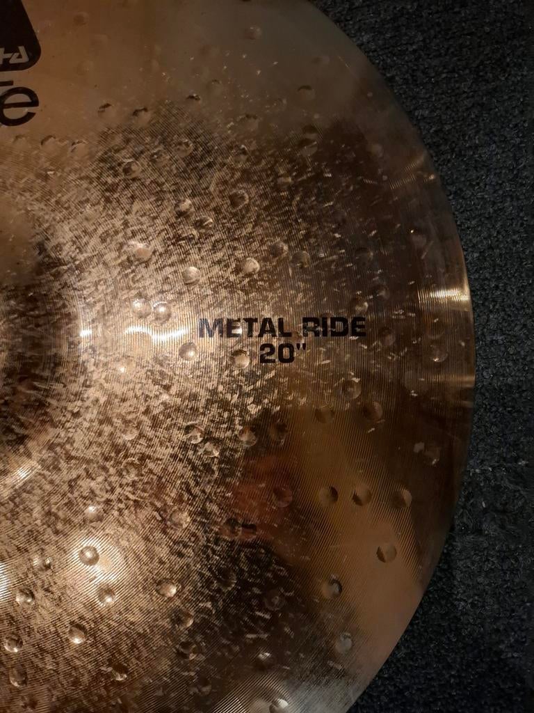 Paiste alpha 20 inch metal ride voor uw drumstel in zgst, Ophalen of Verzenden, Zo goed als nieuw
