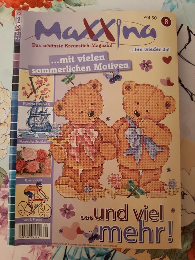 Maxxina borduurblad Duitstalig, Boeken, Tijdschriften en Kranten, Ophalen of Verzenden
