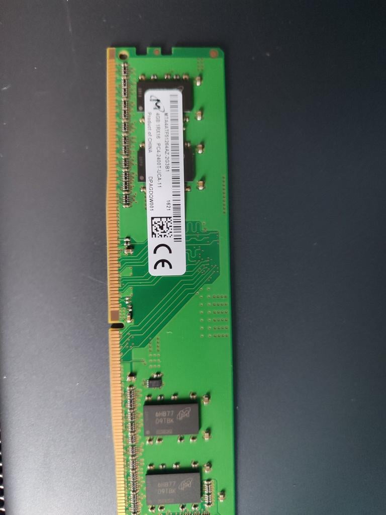 2x4gb ram ruilen, Computers en Software, RAM geheugen, Ophalen, DDR4, 8 GB, Refurbished