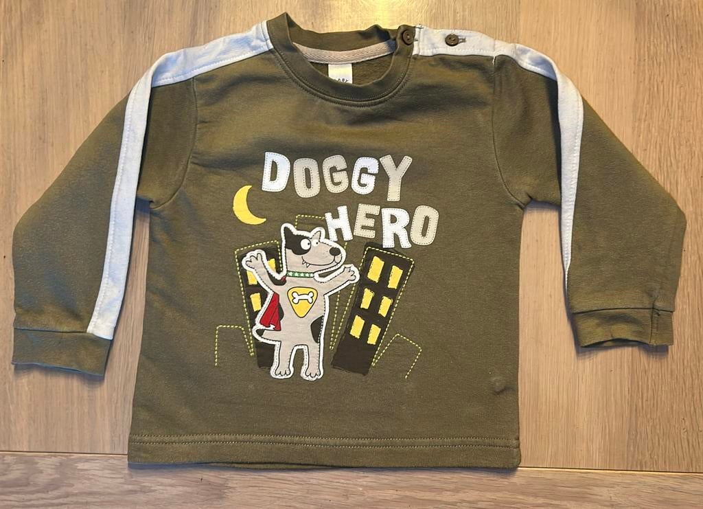 🐶 Truitje maat 86, Kinderen en Baby's, Babykleding | Maat 86, C&A, Truitje of Vestje, Ophalen of Verzenden, Zo goed als nieuw
