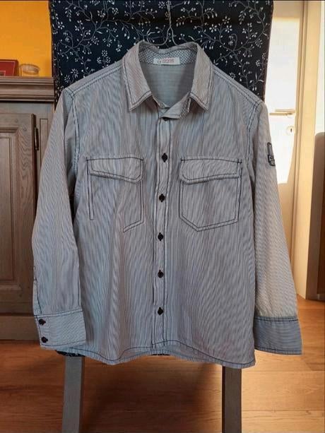 Chemise lignée GYMP 146cm, Garçon, Enlèvement ou Envoi, Chemise ou À manches longues, Comme neuf