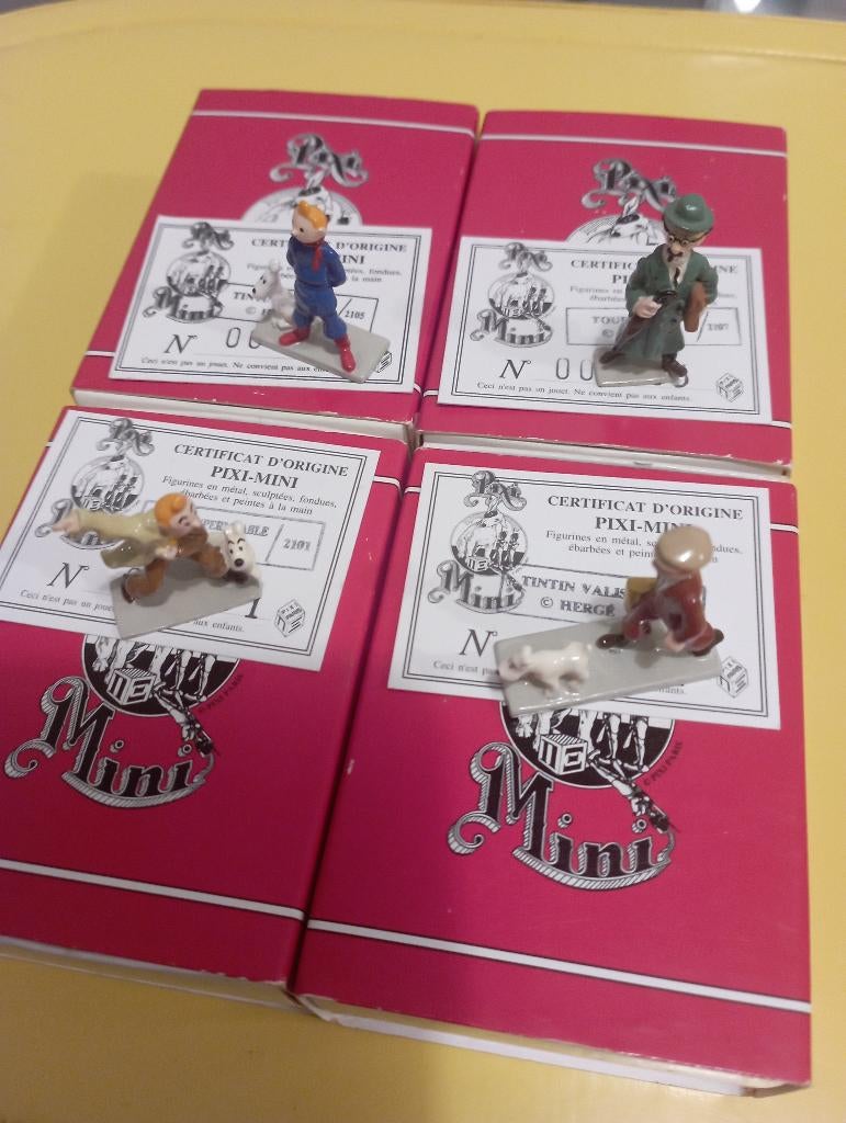 Lot 4 pixi mini tbe bc, Collections, Statues & Figurines, Utilisé, Fantasy, Envoi