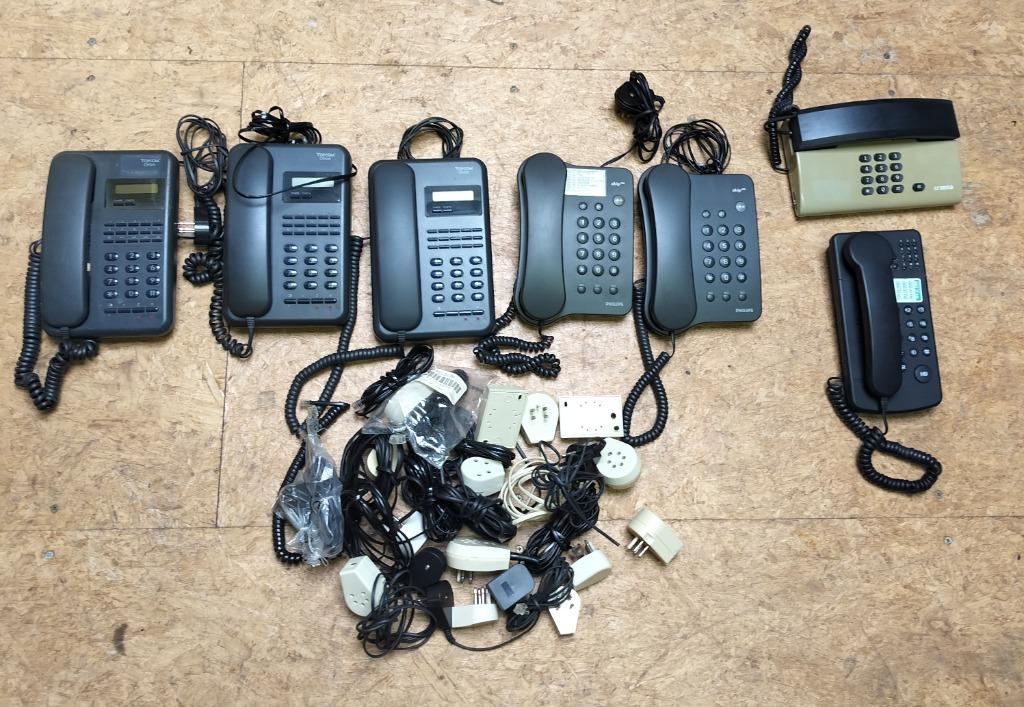 VERLAADE PRIJS Diverse vaste telefoontoestellen PRIJS VOOR 7, Telecommunicatie, Vaste telefoons | Niet Draadloos, Gebruikt, Ophalen of Verzenden