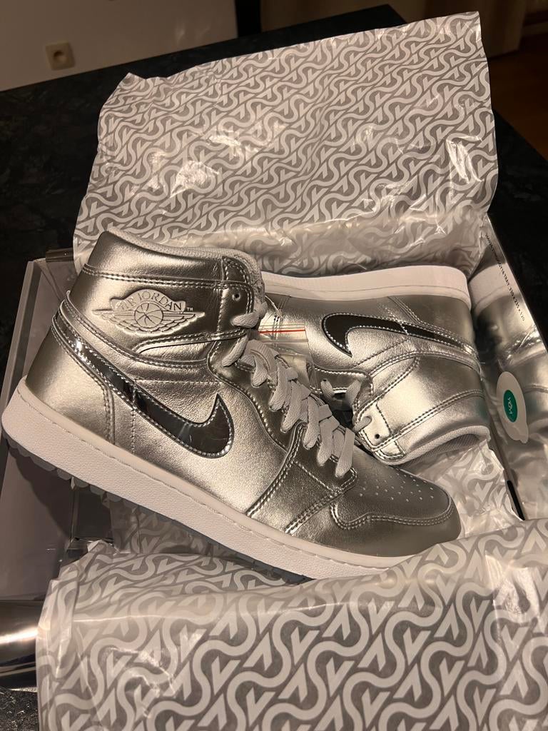 Nike Jordan 1 high golf NRG 44, Sport en Fitness, Ophalen, Zo goed als nieuw