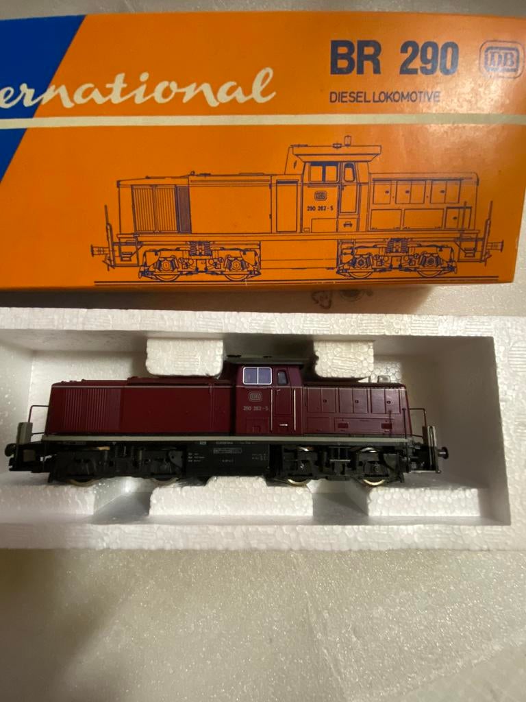 Loco DB BR290 - ROCO 4154, Comme neuf, Courant continu, Locomotive, Roco