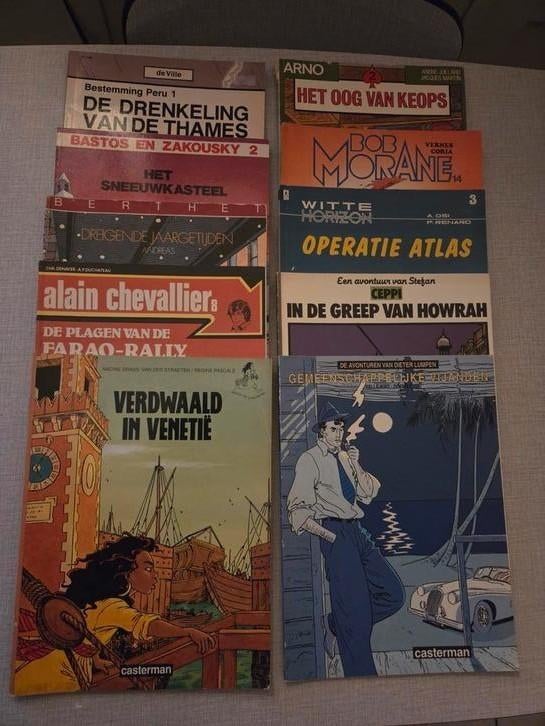 10 x 1ste druk, Boeken, Stripverhalen, Ophalen of Verzenden, Zo goed als nieuw