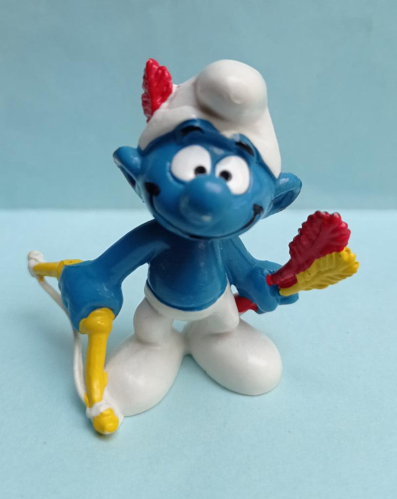 De smurfen : boogschutter smurf 20102, Ophalen of Verzenden, Gebruikt, Poppetje, Figuurtje of Knuffel