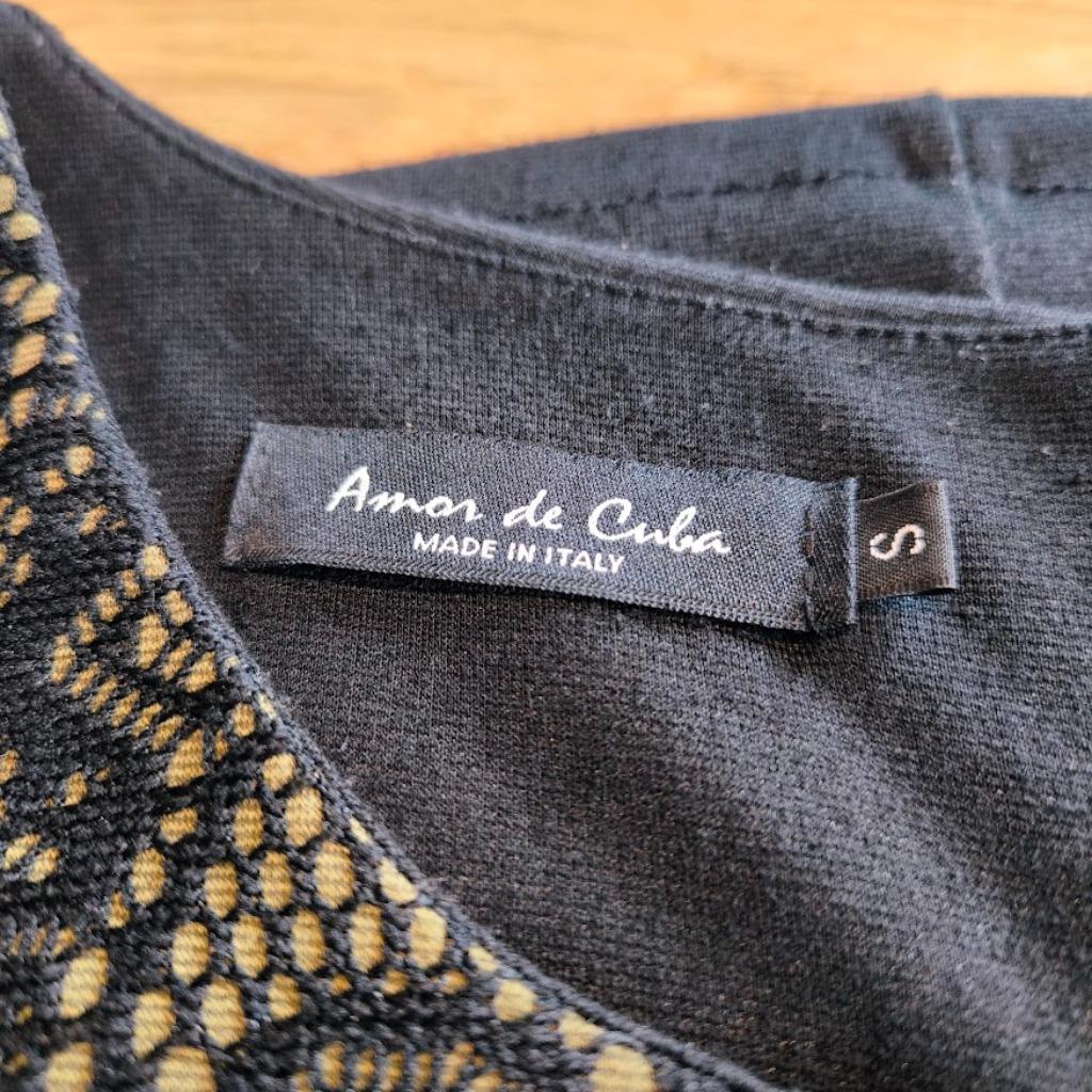 Amor de Cuba Italy korte jurk kleedje, Kleding | Dames, Ophalen of Verzenden, Zwart