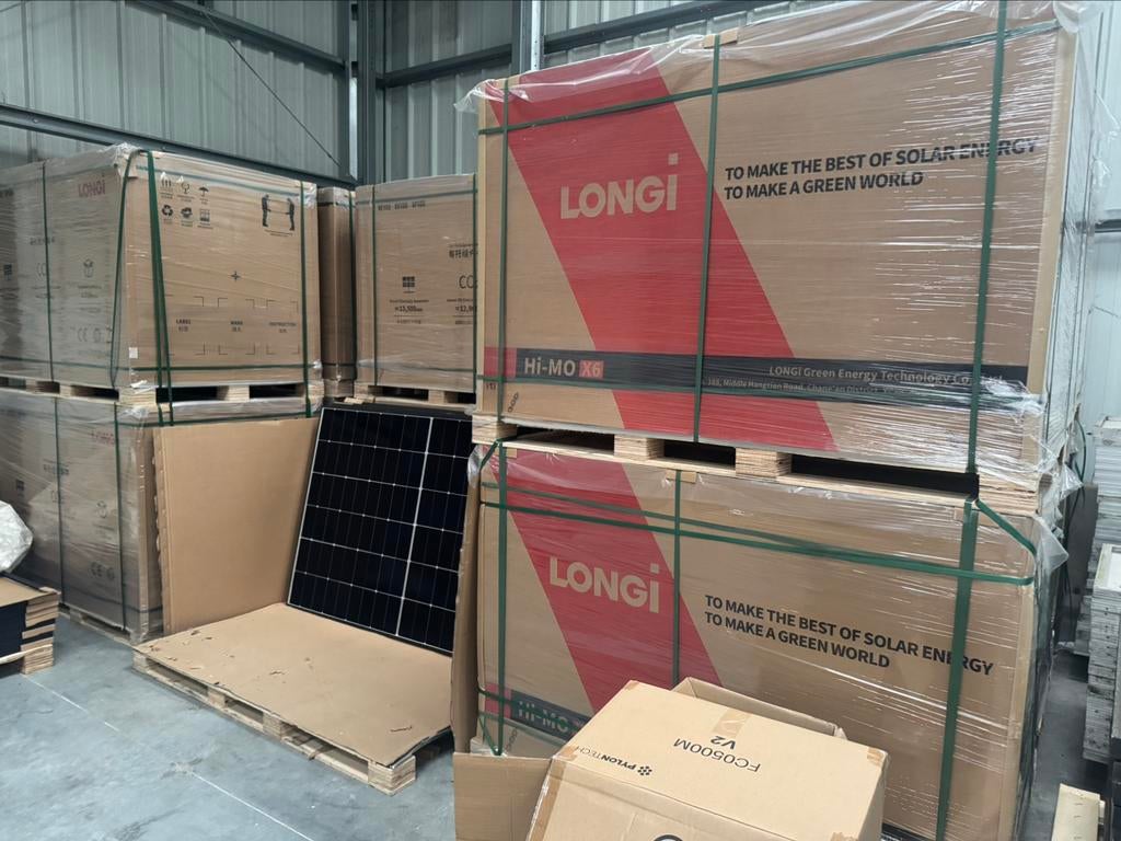 Stockoverschotten en nieuwe reeks zonnepanelen, Doe-het-zelf en Bouw, Zonnepanelen en Toebehoren, Ophalen, Nieuw