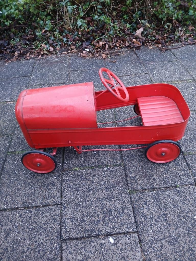 Trapauto Triang of Tri-ang Duke. Trap auto, pedalcar,, Antiek en Kunst, Ophalen