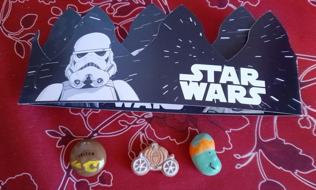 Star Wars-kingcake, bonen of kroon, Ophalen of Verzenden, Zo goed als nieuw