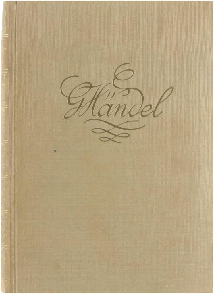 G.F. Händel Eug. Ortner 448 blz, Ophalen of Verzenden, Zo goed als nieuw