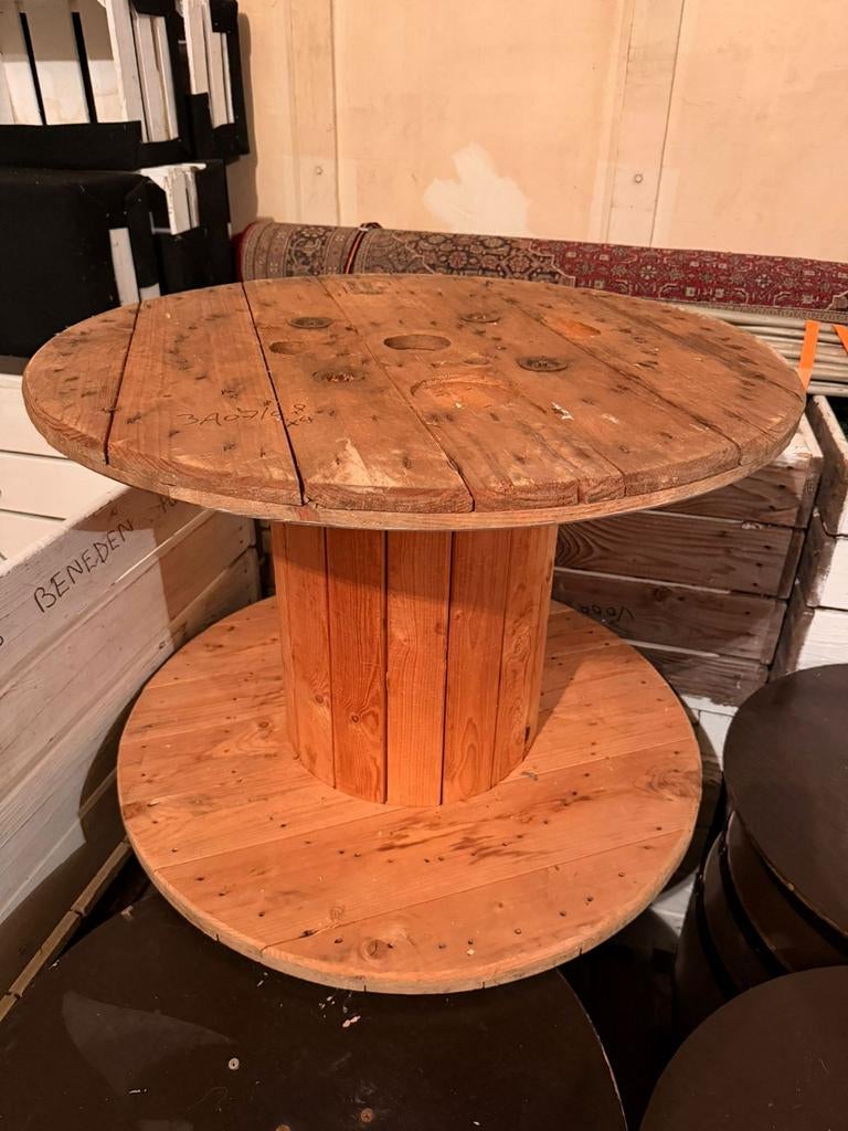 Houten haspel bobijn 75cm, Ophalen