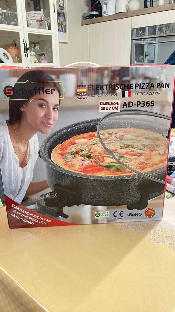 Elektrische pizza pan, Enlèvement, Comme neuf