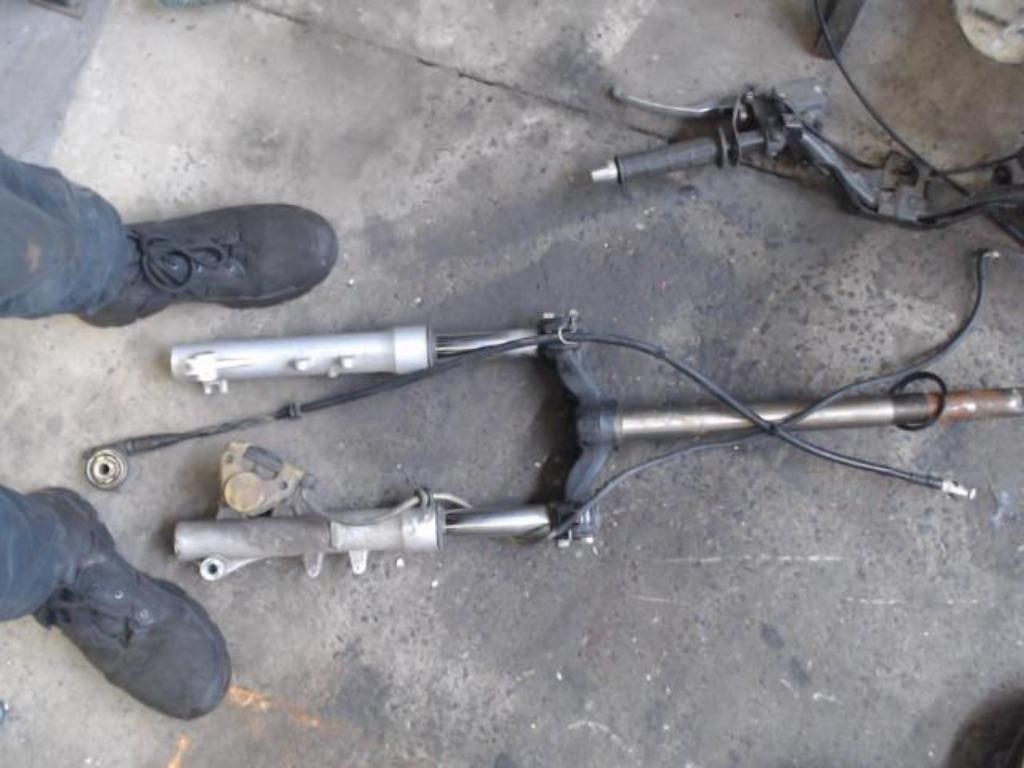 Fourche Aprilia LP/14007, Vélos & Vélomoteurs, Pièces de cyclomoteur | Général, Enlèvement ou Envoi, Utilisé