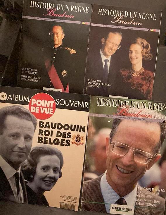 Baudouin magazines/revues histoire d’un règne + point de vue, Enlèvement ou Envoi