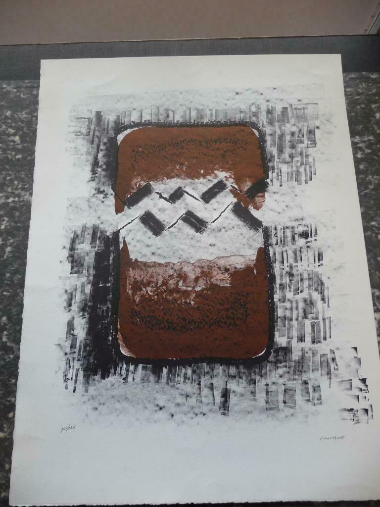 PABLO SERRANO - MOOIE LITHO - ORIGINEEL GESIGNEERD, Ophalen of Verzenden