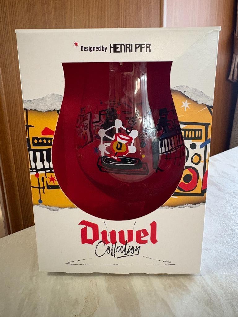 Verre à bière Duvel Henri PFR, Collections, Enlèvement ou Envoi, Neuf, Verre ou Verres, Duvel