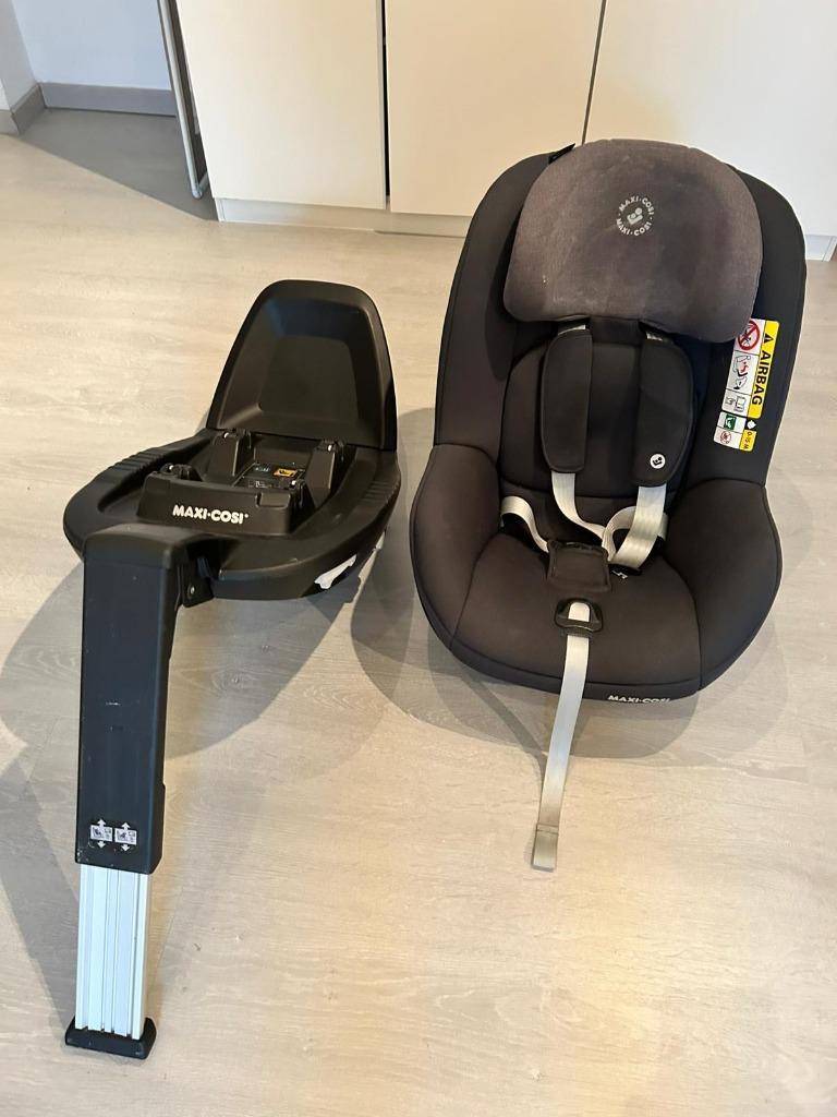 Autostoel Maxi-cosi Pearl + Isofix Familyfix 2, 0 à 18 kg, Dossier réglable, Enlèvement, Utilisé
